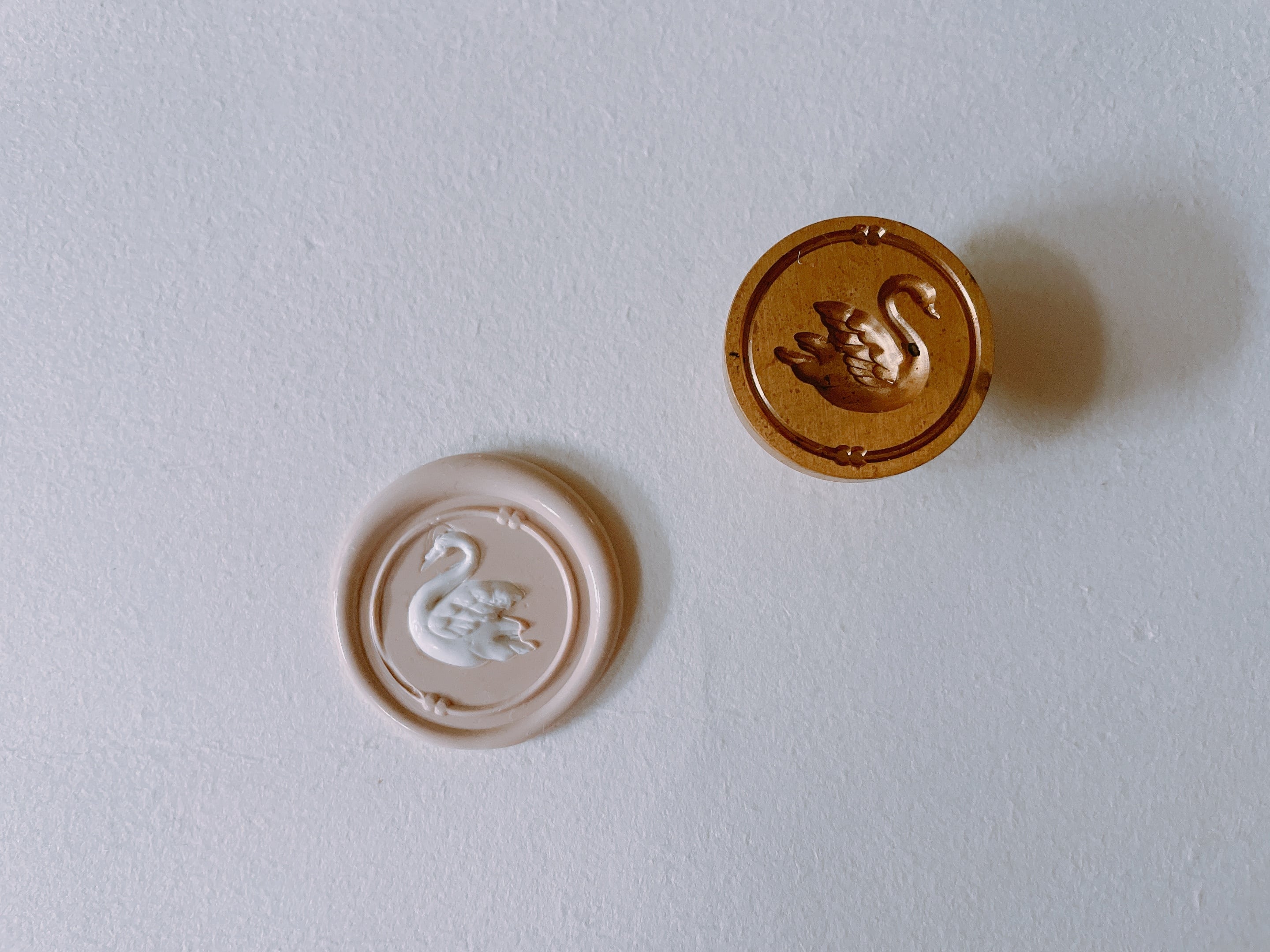Wax Stamp -Swan／スタンプヘッド