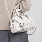 レトロ　チェーンストラップ　ハンドバッグ　1012