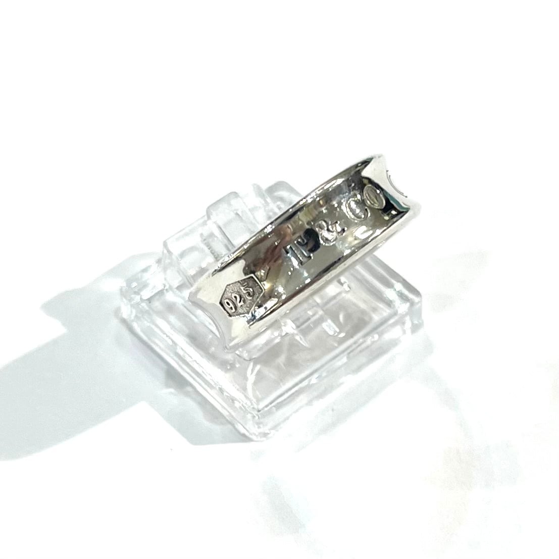 TIFFANY&CO】【13号】2612 ナローデザインシルバーリング 15号