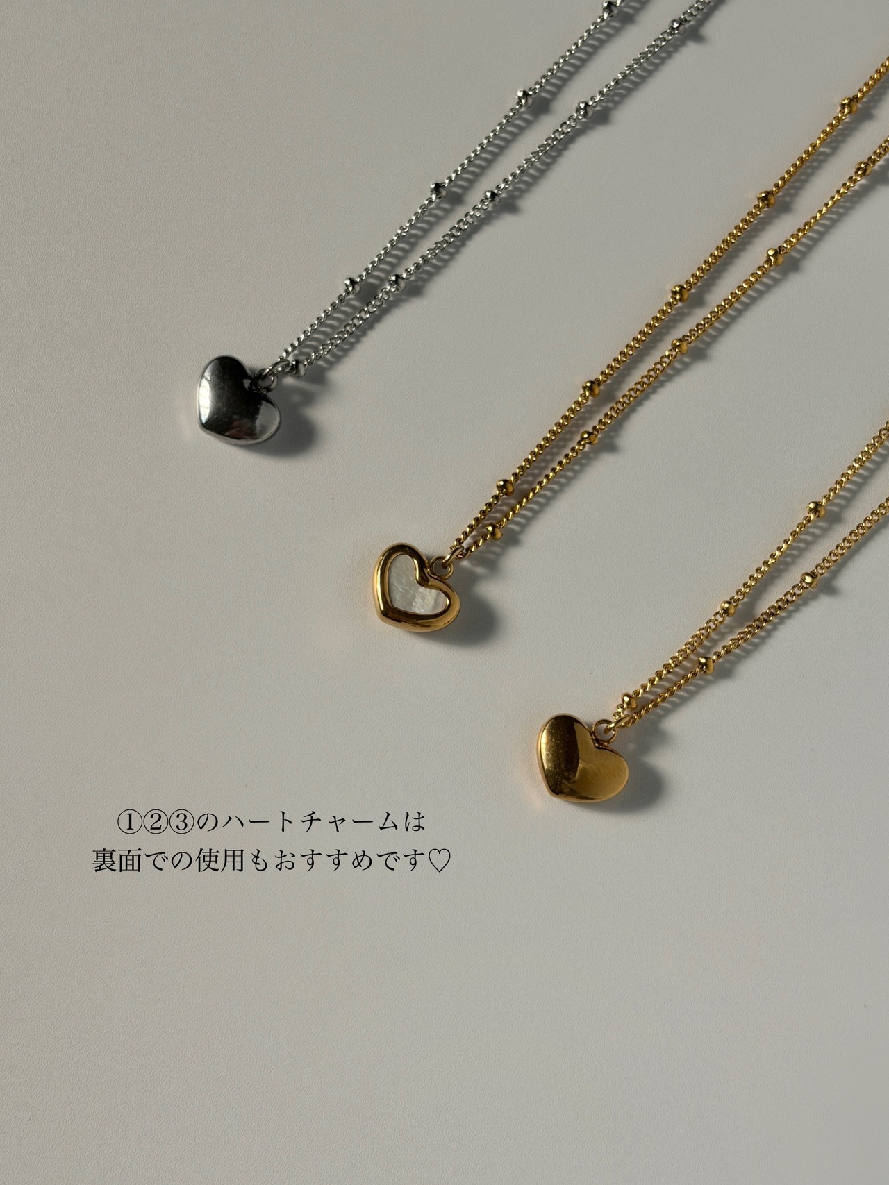 Custom Charm Necklace ［GSN093］