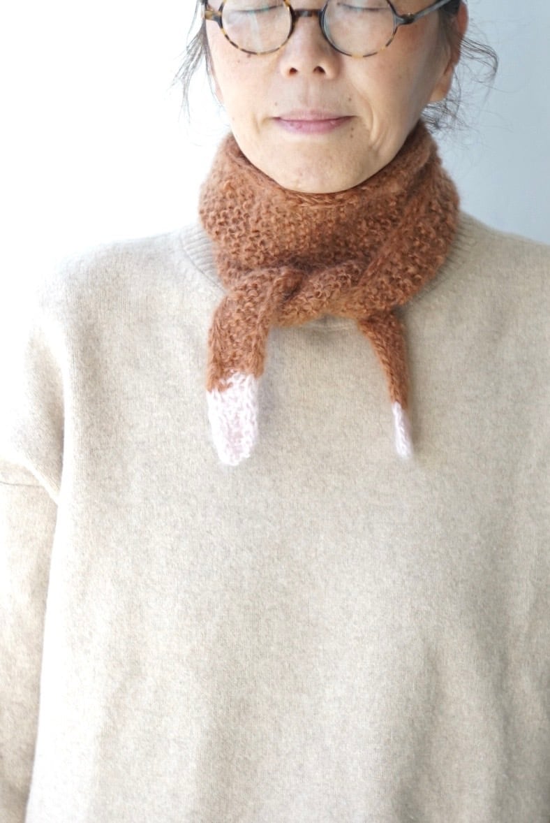 モヘヤミニマフラー