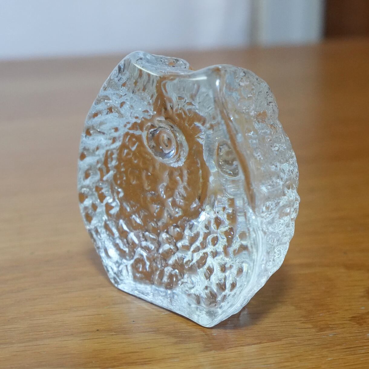 Eda Kristall Nya Glasbruket クリスタルのフクロウ | TORi loppis