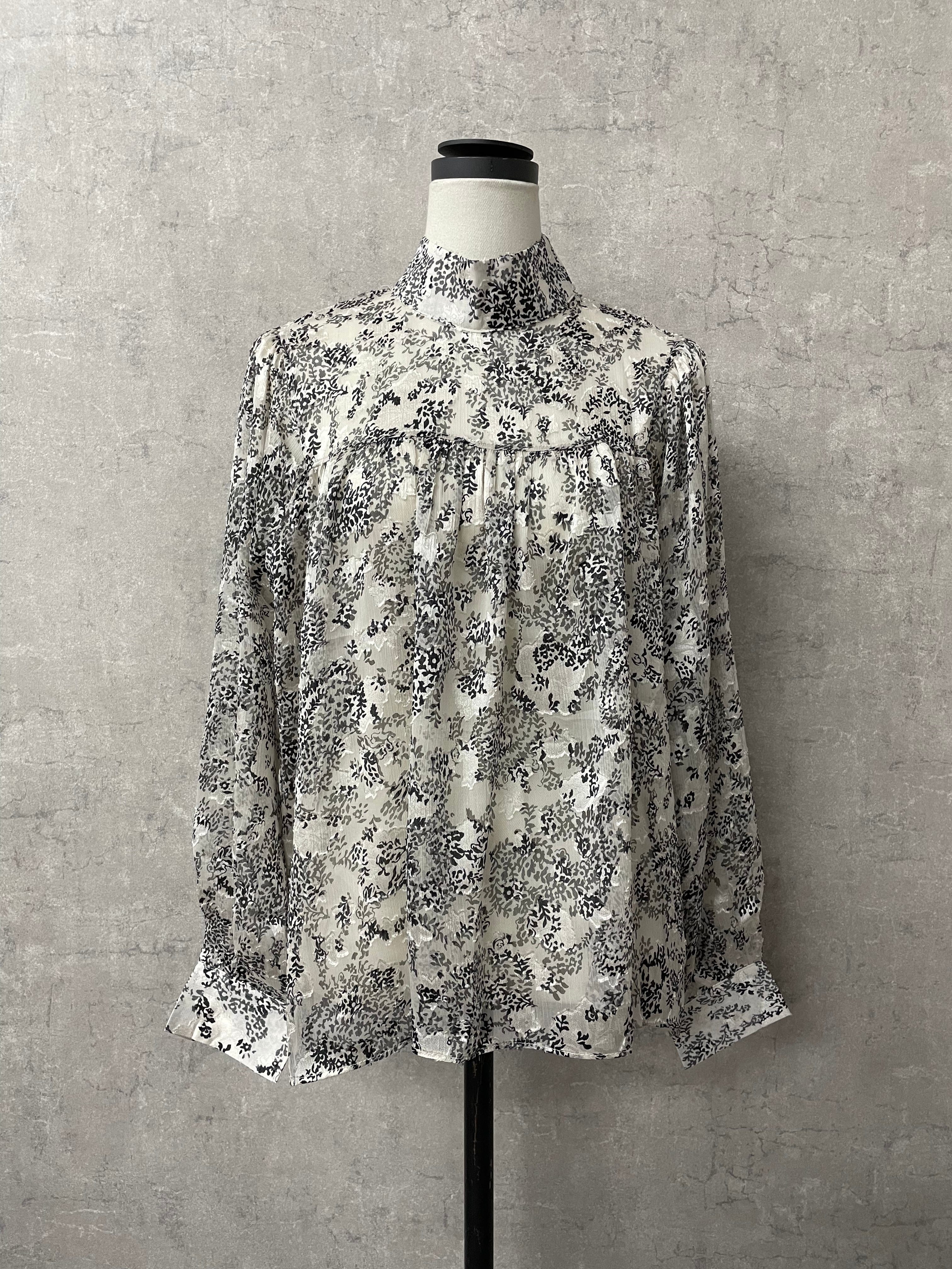 トラノイ　オパールジャガードブラウス オパールジャガードブラウス 211J213 | TRANOI.offical STORE