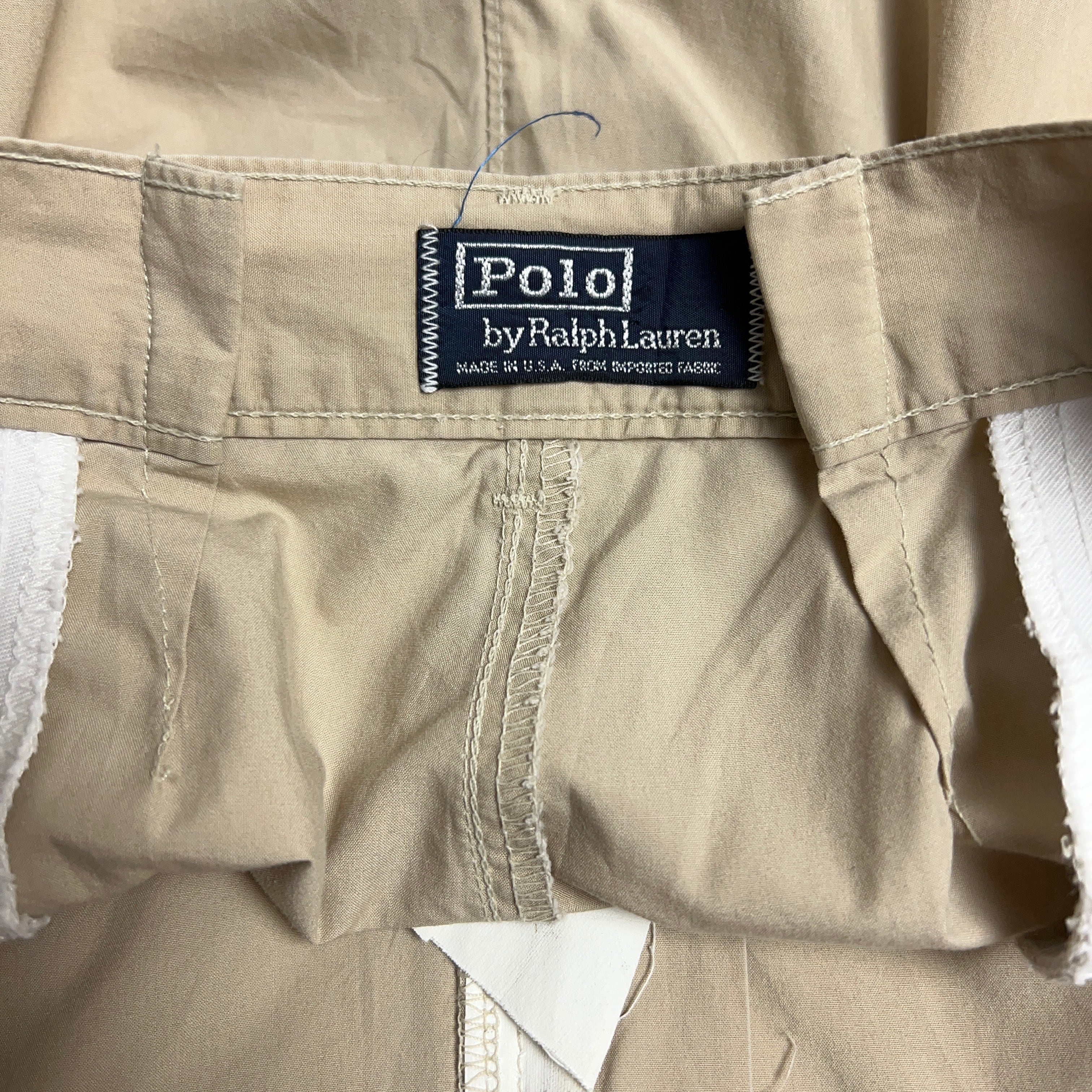 90s POLO ラルフローレン  太畝コーデュロイパンツ ワイドパンツ w38