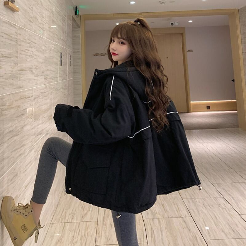 ジャケット オータムウィンターウールコート コットン 秋物 冬物 萌量不足73773598568