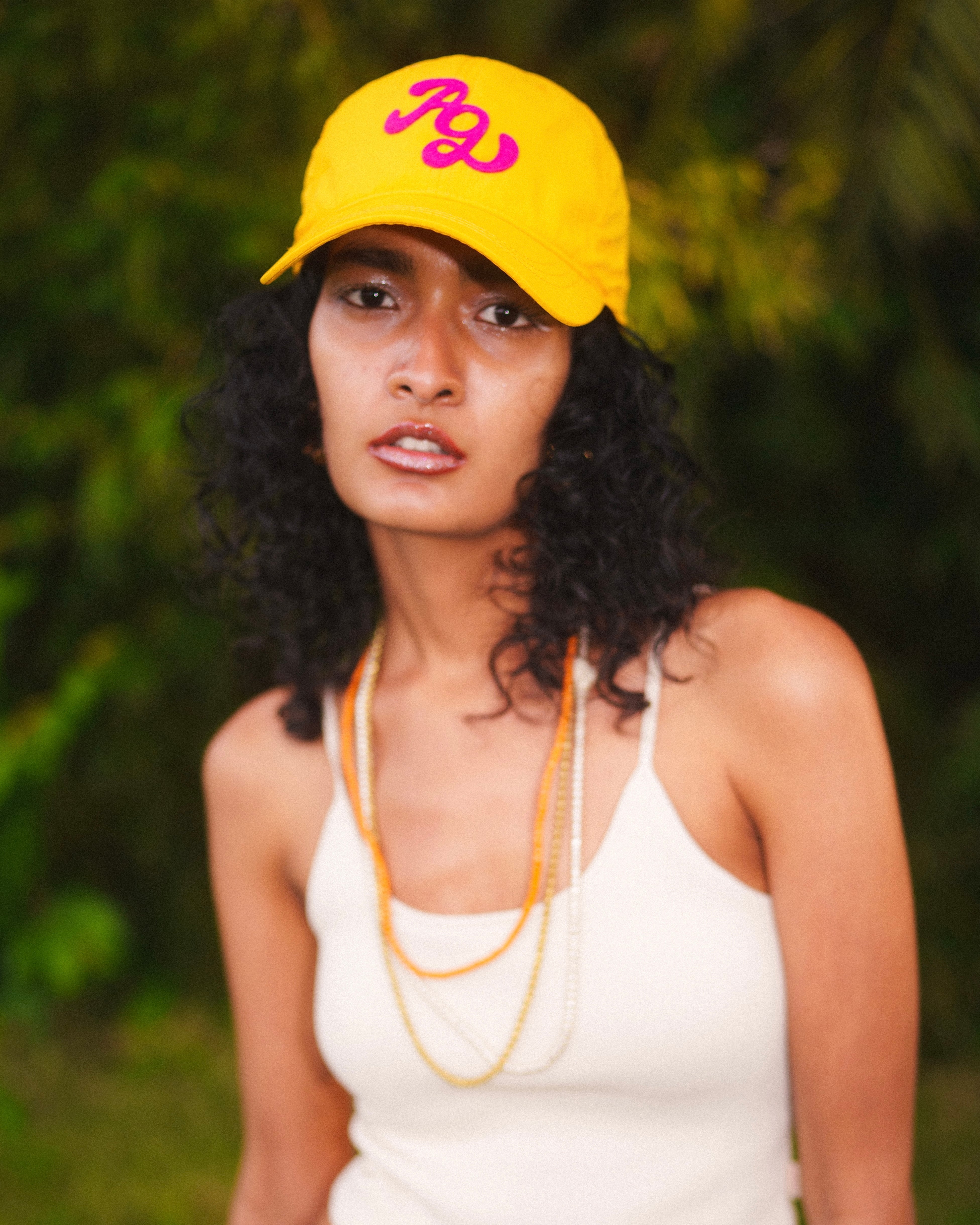 残り5点｜Yellow |Patch Nylon A/G Cap | AMBERGLEAM
