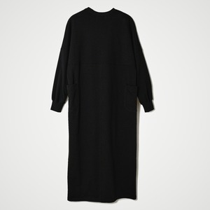 SWEAT ONE PIECE / BLACK