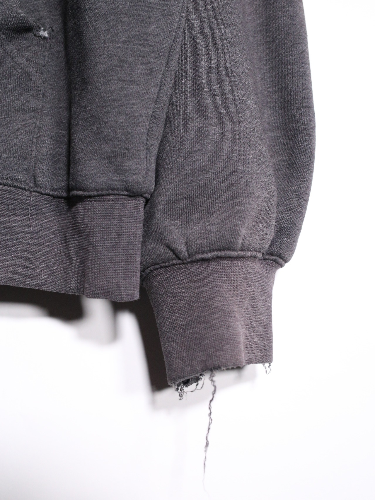 REMAKE /  blood cross design zip-up foodie - 12