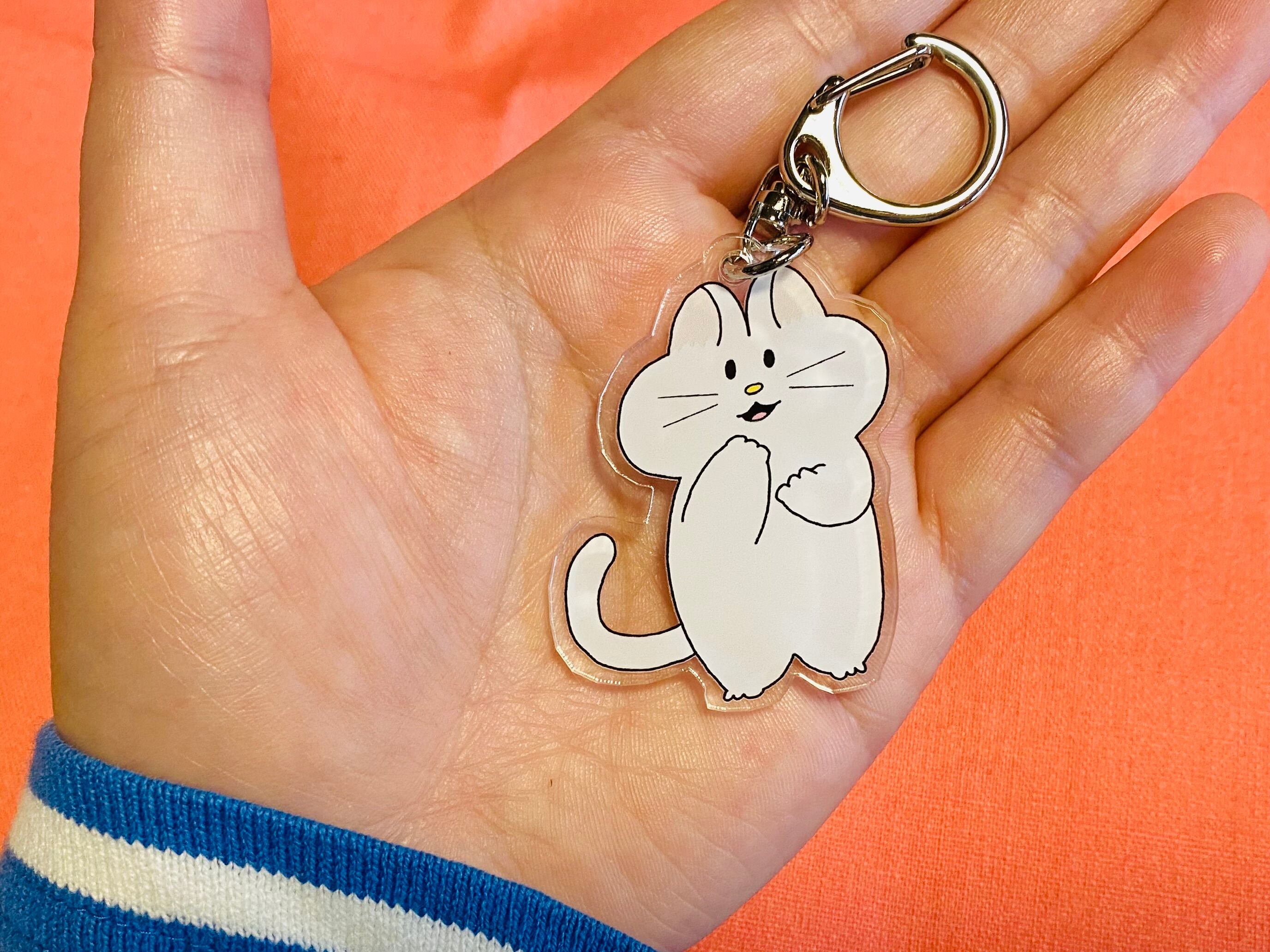 にゃこアクリルキーホルダー