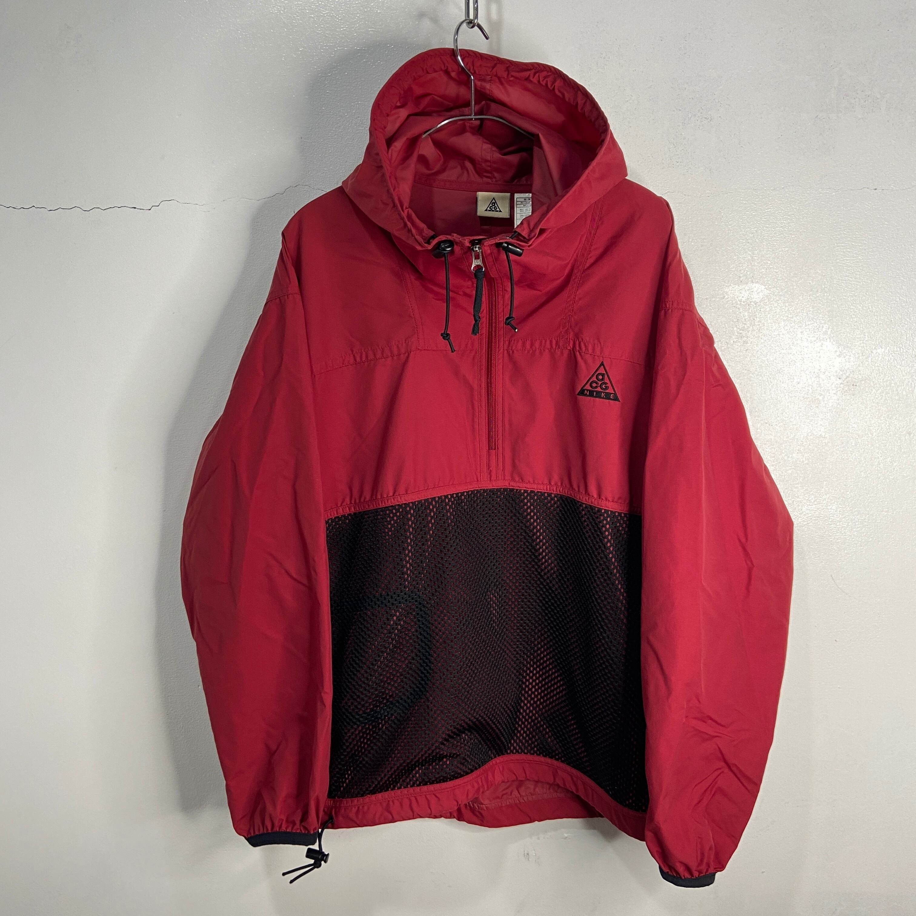 送料無料』90s acg NIKE アノラックパーカー ナイロン s メッシュ 