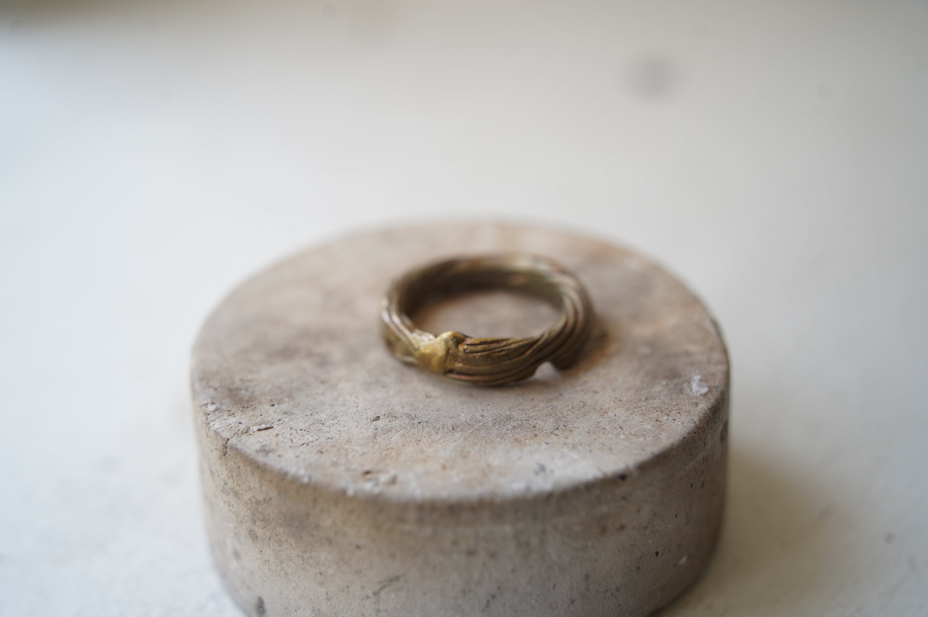 指輪 monarkoシリーズ「No.21」 真鍮 鈴木友紀 約16号サイズ