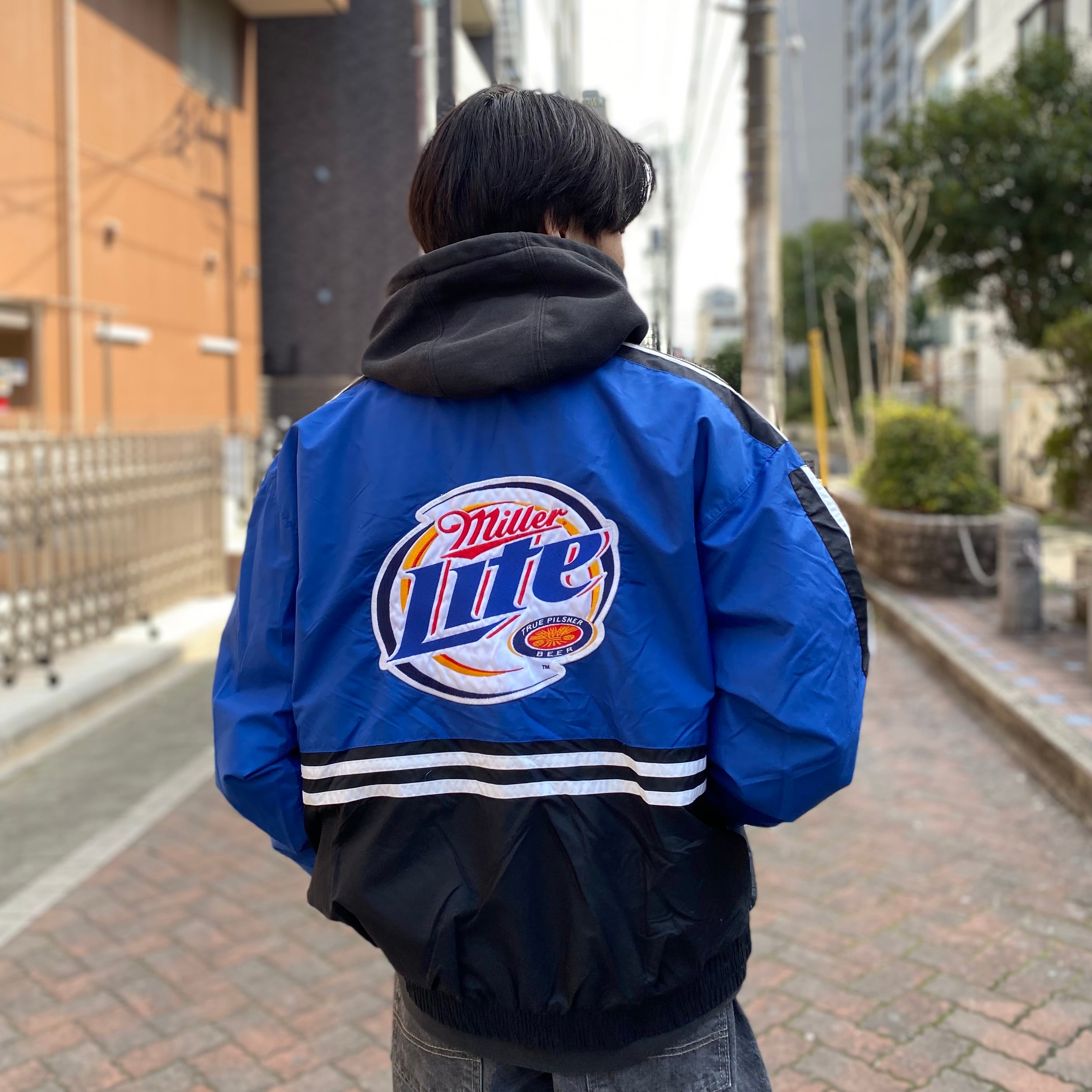 size：L【 NASCAR 】ナスカー レーシングジャケット ナイロン ナイロン