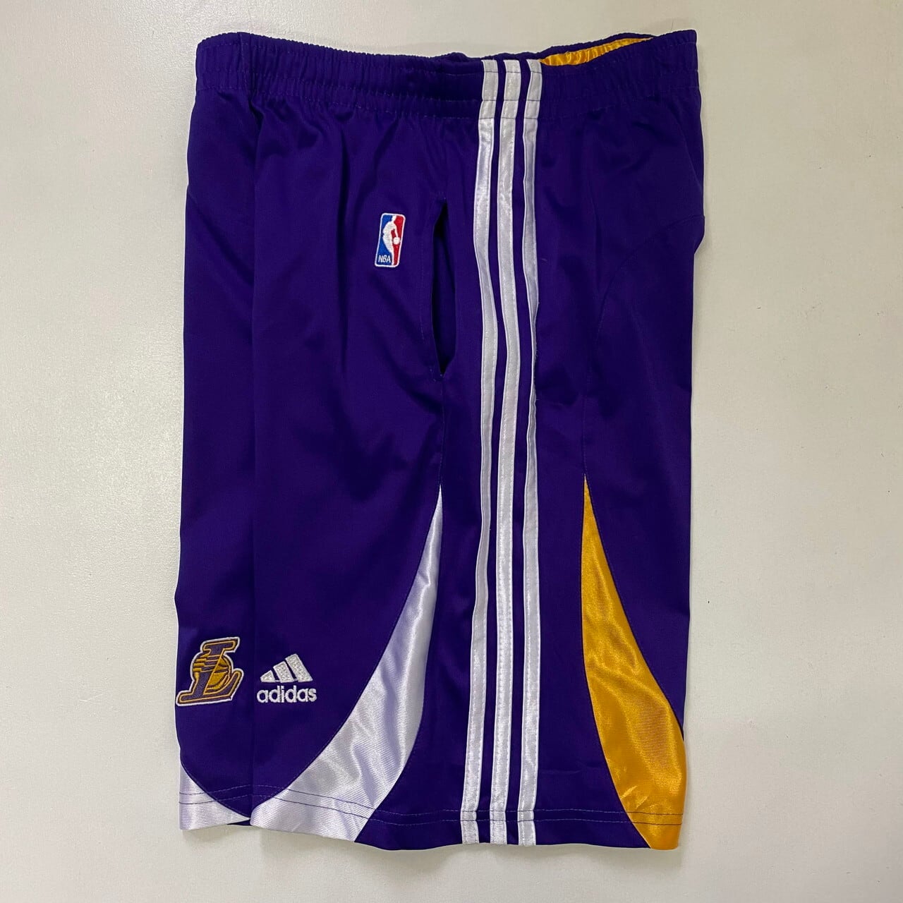 Reebok LAKERS サイド ボタン ジャージ パンツ レイカーズ NBA