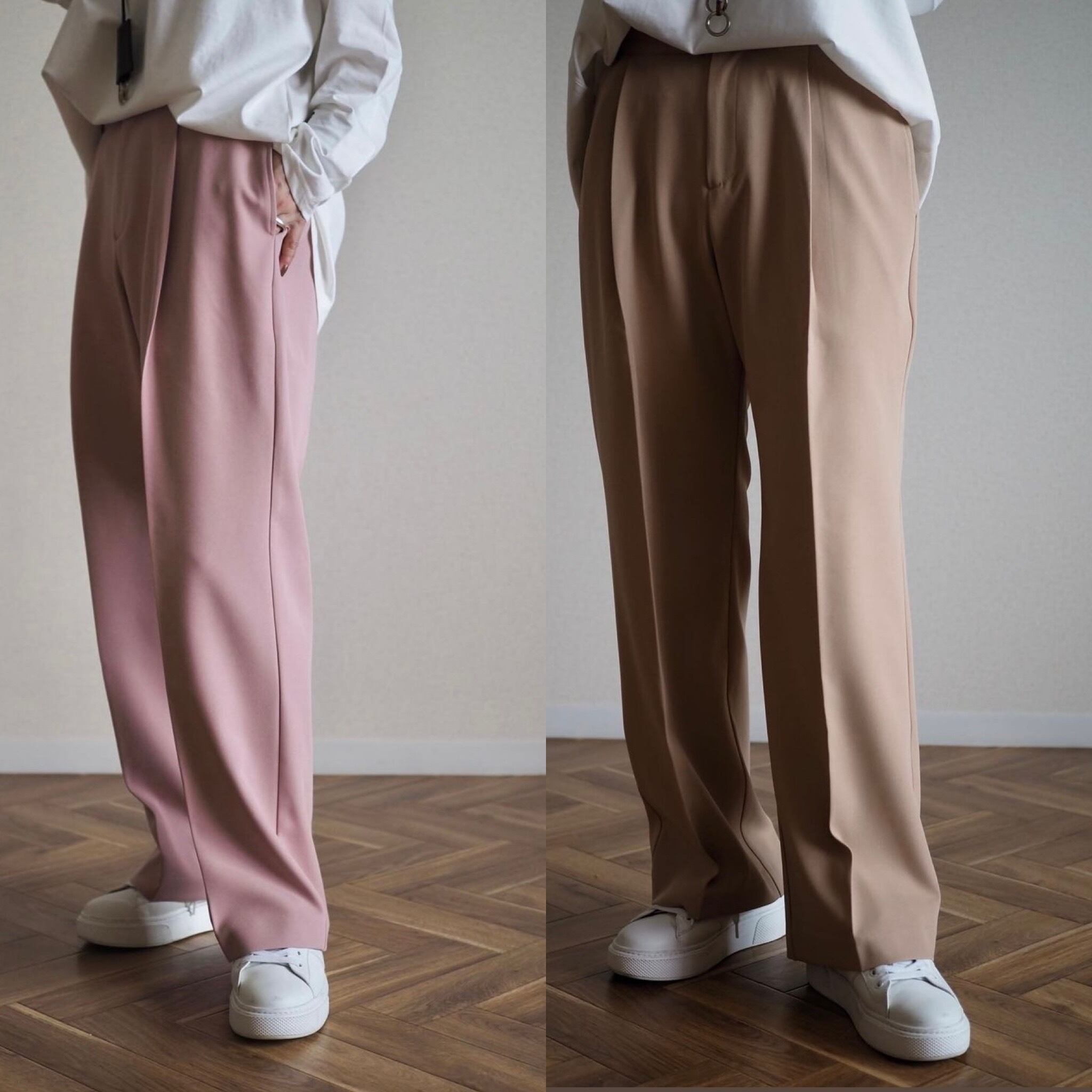 ANIECA】《PINK/40のみ》ストレートパンツ | valance 福井｜レディース