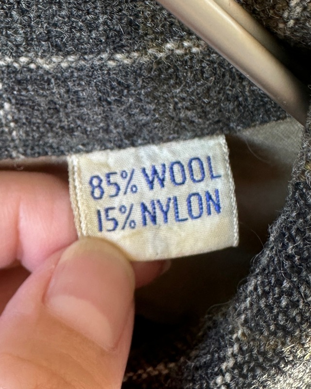 Vintage 70-80s Wool Check Shirt