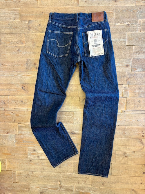 ONI DENIM(鬼デニム)Regular Straight - 15oz Green Cast Denim - ONI-288GC15