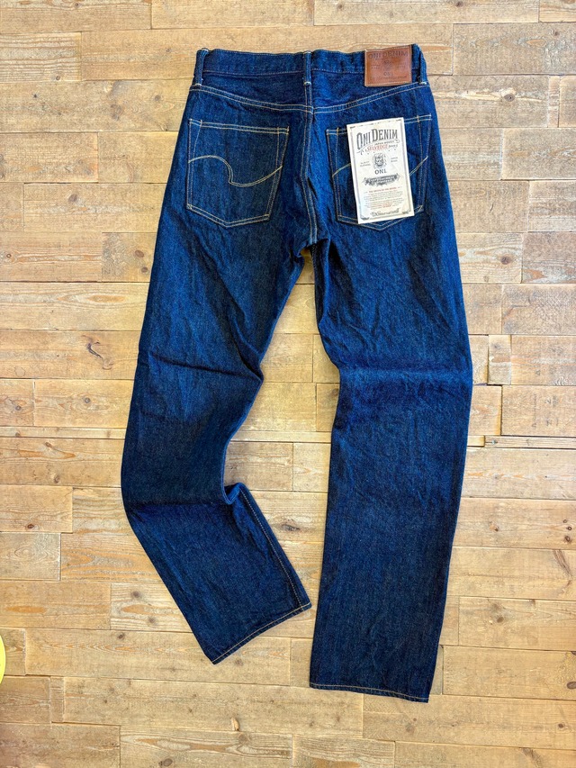 ONI DENIM(鬼デニム)Regular Straight - 15oz Green Cast Denim - ONI-288GC15