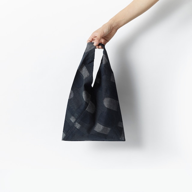 TRIANGLE TOTE BAG MINI / NAVY