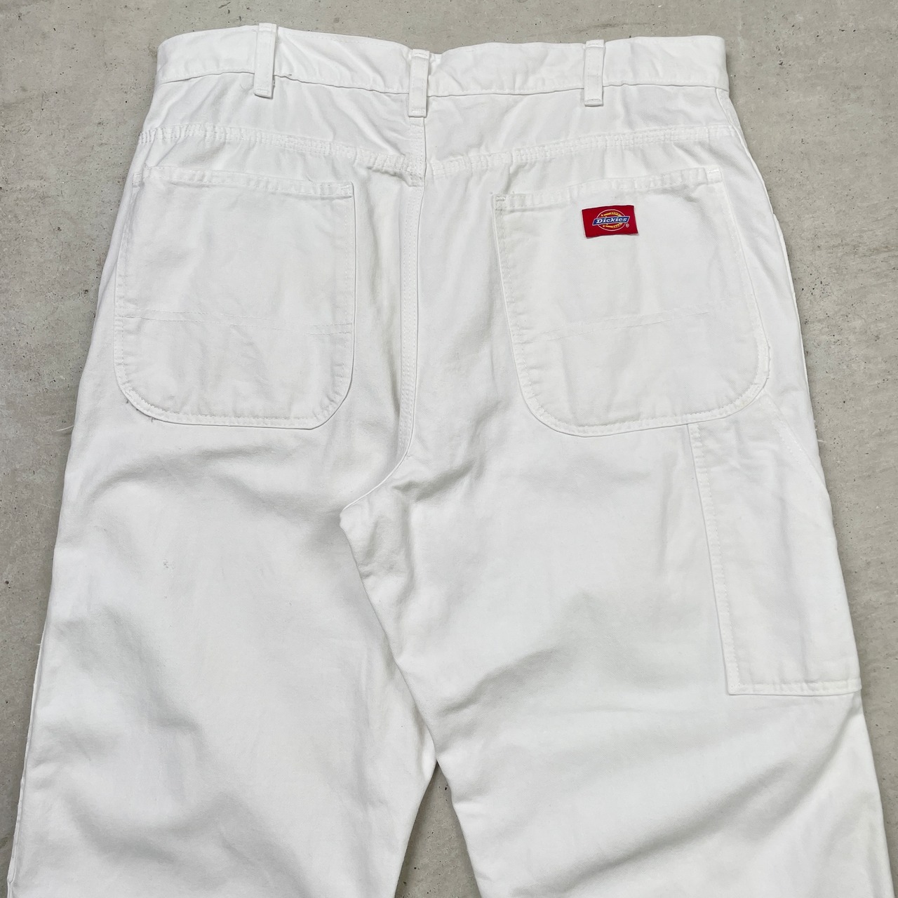 Dickies ディッキーズ ホワイト ペインターパンツ ツイル メンズW34 