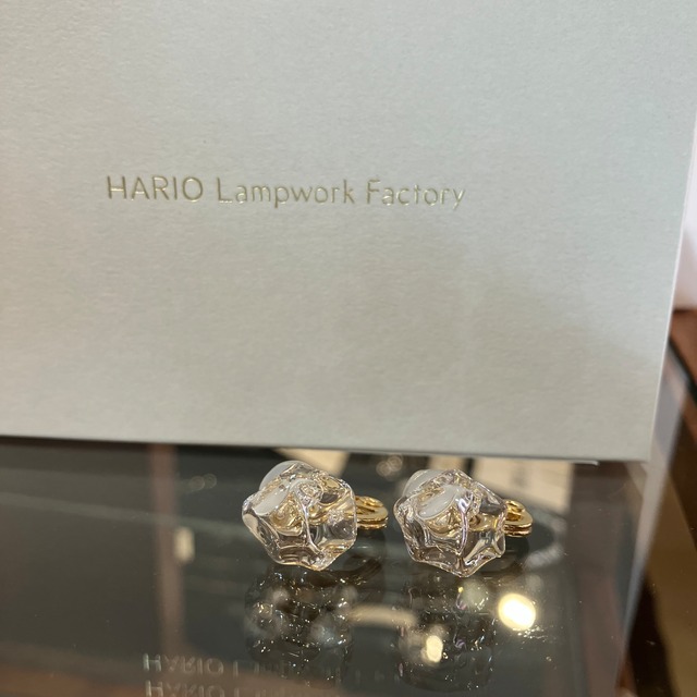 HARIO イヤリング　モアレ