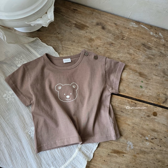 [ choucream ] bear tee