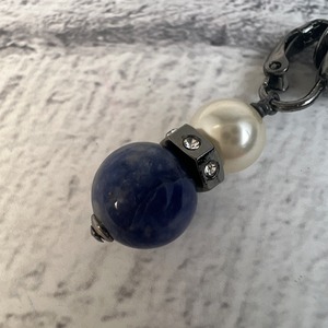 【最終処分SALE】CHANEL シャネル ココマーク 04P　ブルーマーブルイヤリング ブルー A-8791