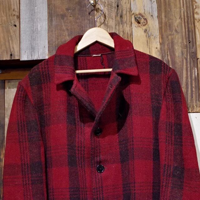 1940s HERCULES Wool Jacket / ヴィンテージ ヘラクレス ウール ジャケット / バッファローチェック | 古着屋 仙台  biscco【古着 & Vintage 通販】 powered by BASE