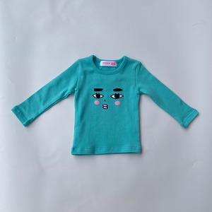 [受注生産] FACE SLIM T - Turquoise