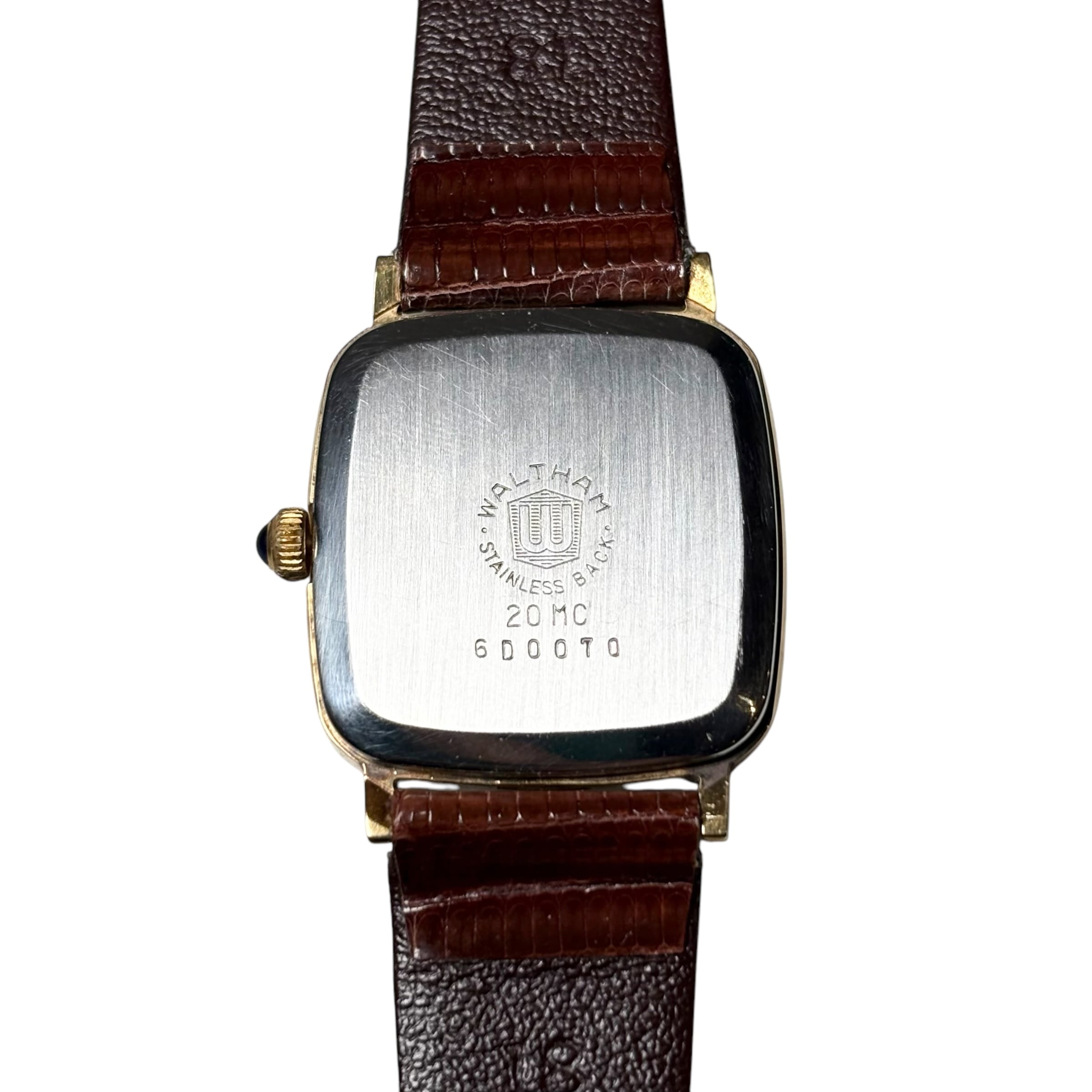 vintage WALTHAM Tiger Eye dial manual winding watch “Maxim” | NOIR