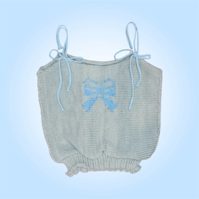 【iitenten】ニットキャミソール