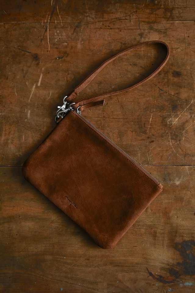 Morphée / POUCH (OIL SUEDE BROWN)