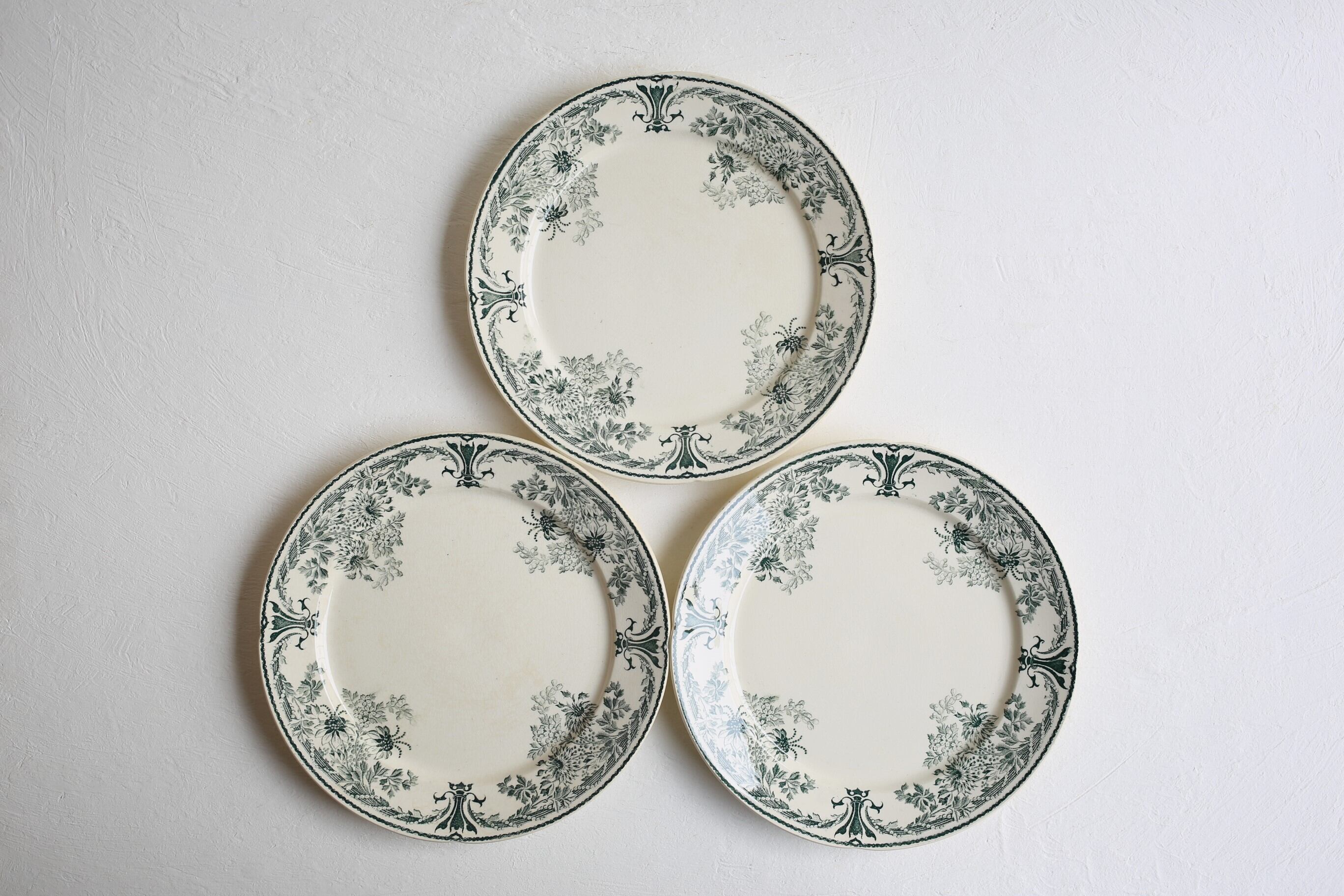 フランス アンティーク ヴィンテージ U＆C SARREGUEMINES サルグミンヌ