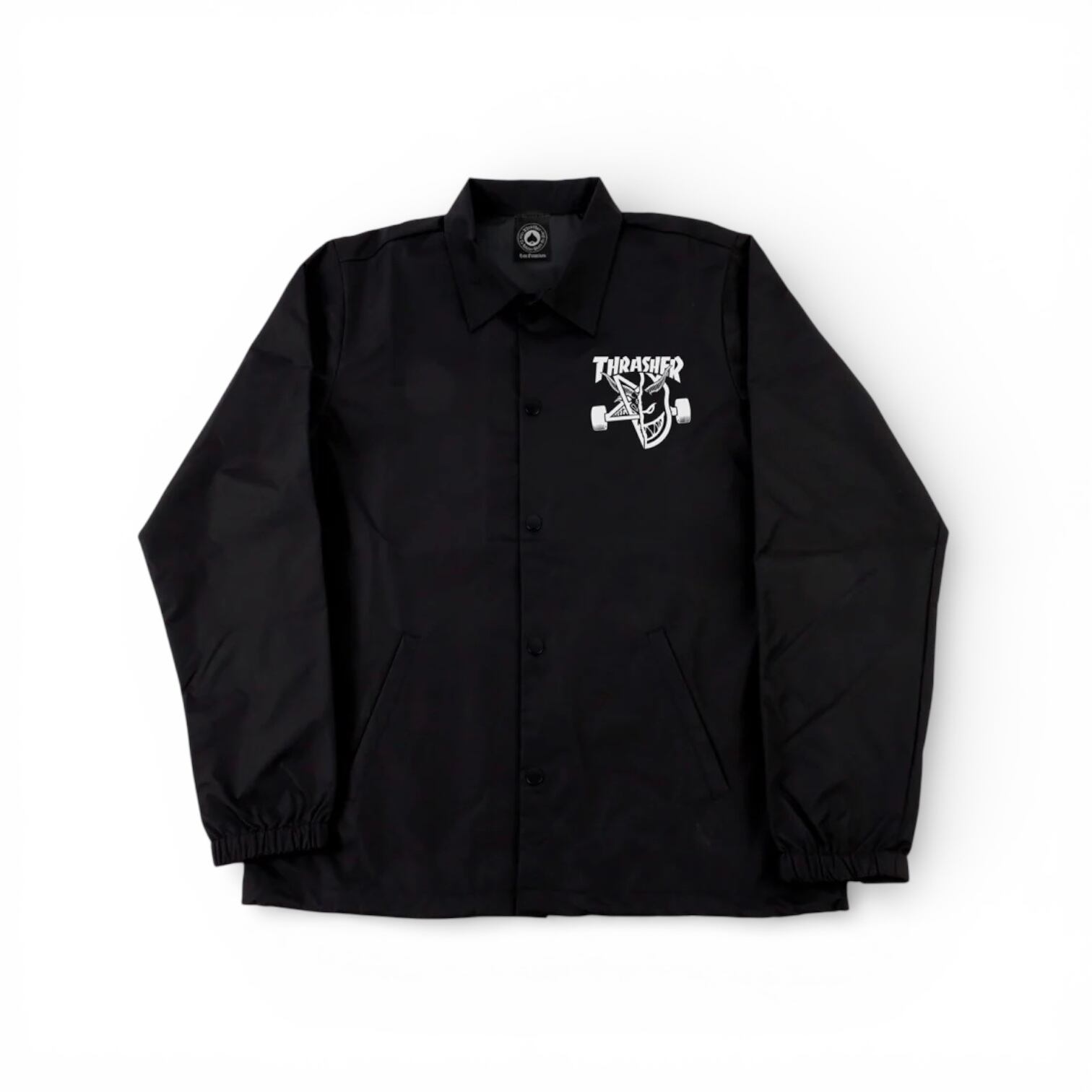 THRASHER サンフランシスコ ボムスクワッド コーチジャケット THRASHER × SPITFIRE Thrash & Burn Coach Jacket 314531 スラッシャー