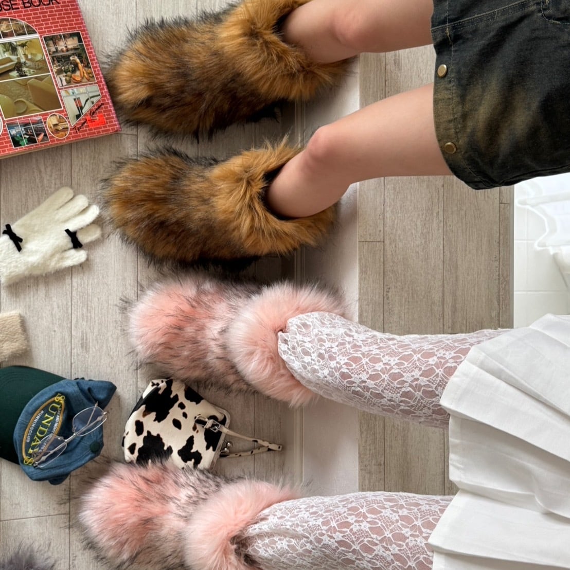 エコファーショートブーツ_LN03085 | lanan(ラナン)