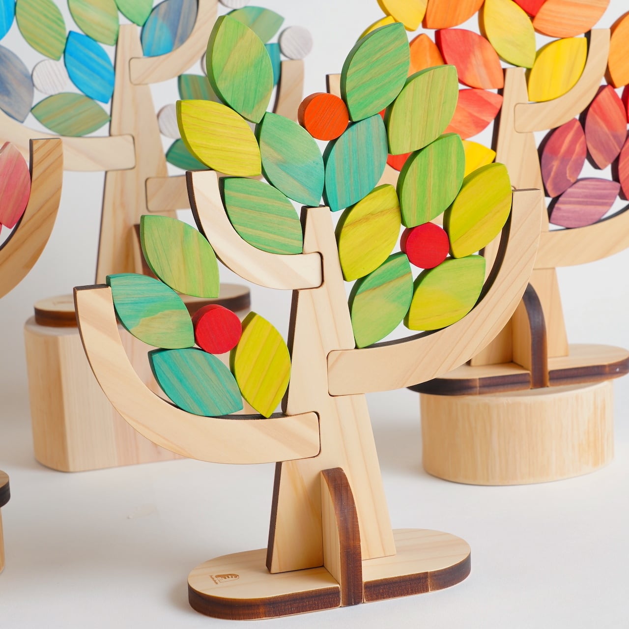 ⭐︎あっこ⭐︎木つみ木 冬・春セット 四季 木つみ木 (価格は各1セット) | CruChoi (くるちょい)