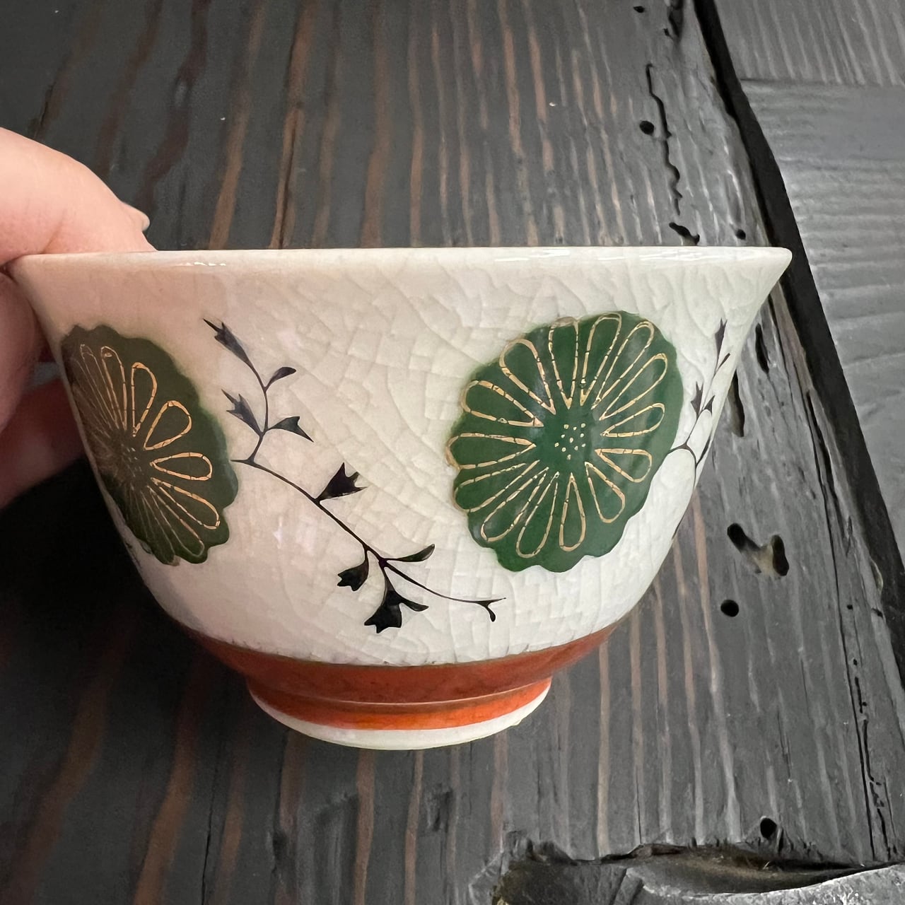 九谷焼 汲出茶碗 5客 染付 古九谷 龍 箱付 九谷焼 汲出茶碗 5客 染付