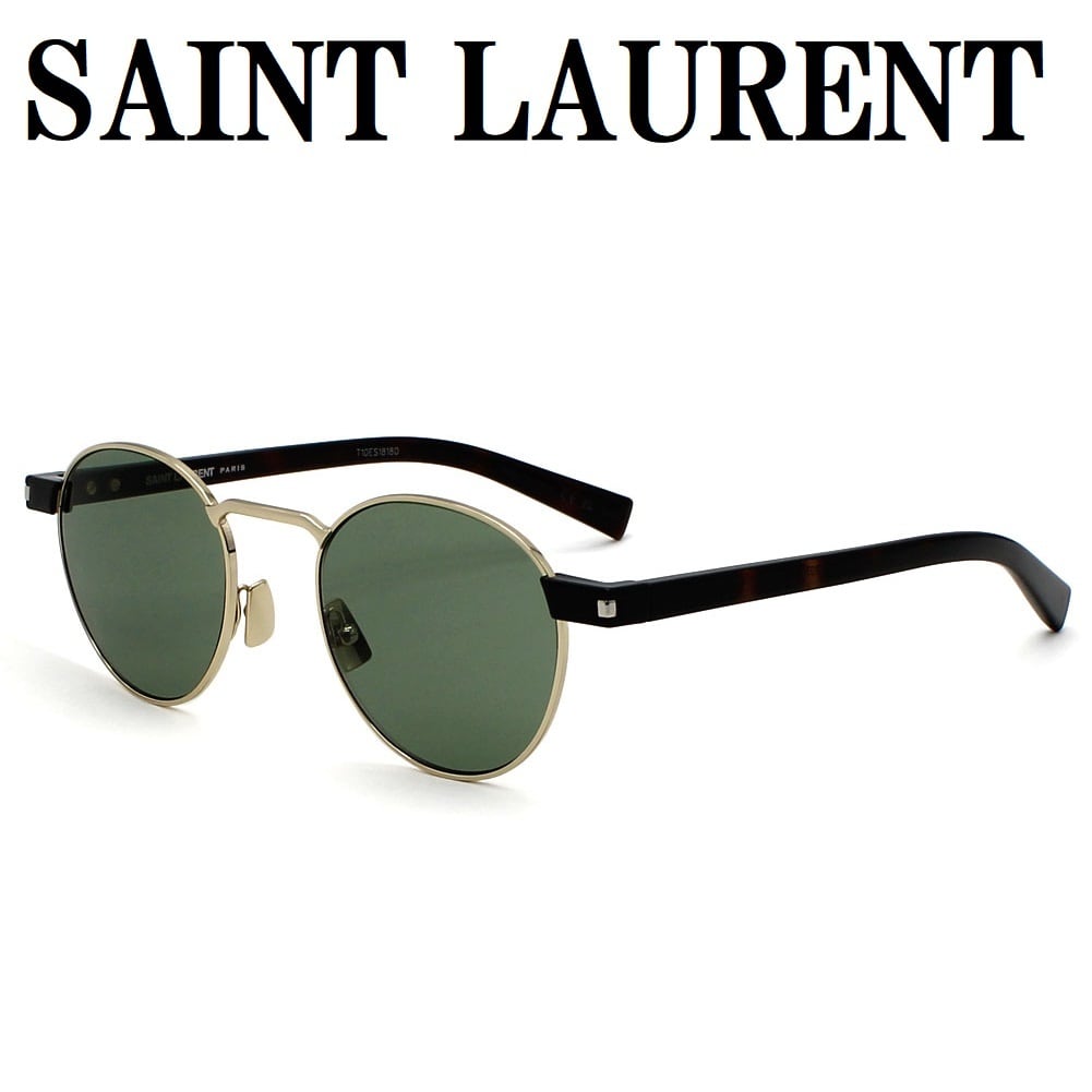 国内正規品 SAINT LAURENT SUNGLASSES SL747 001 BLACK サンローラン