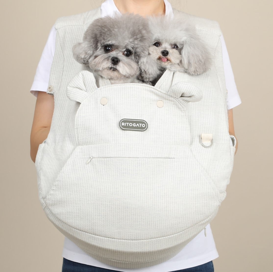 予約【ritogato】Voddly Cooloud Front Bag Ver.4《LightGray》