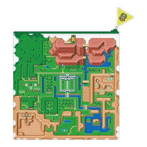 ゼルダの伝説 神々のトライフォースハイラルマップポーチ The Legend Of Zelda エンスカイ Controller Company Official Online Store