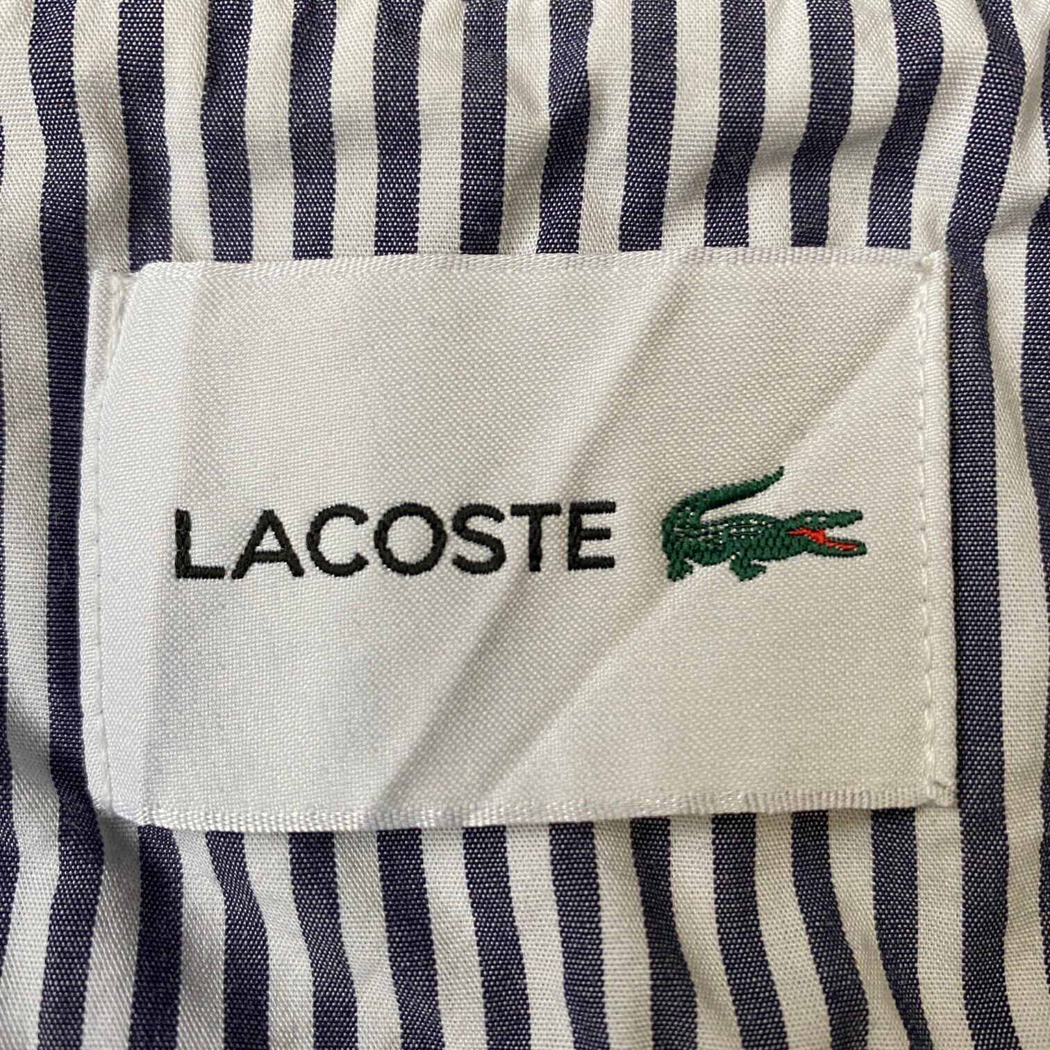 ビッグサイズ LACOSTE ラコステ Vネック コットン ニットセーター ...