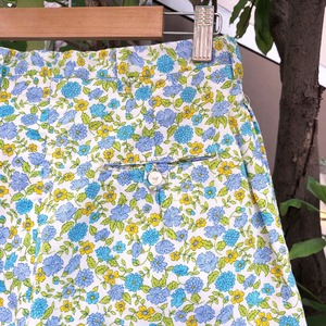 Vintage 60’s flower print short pants