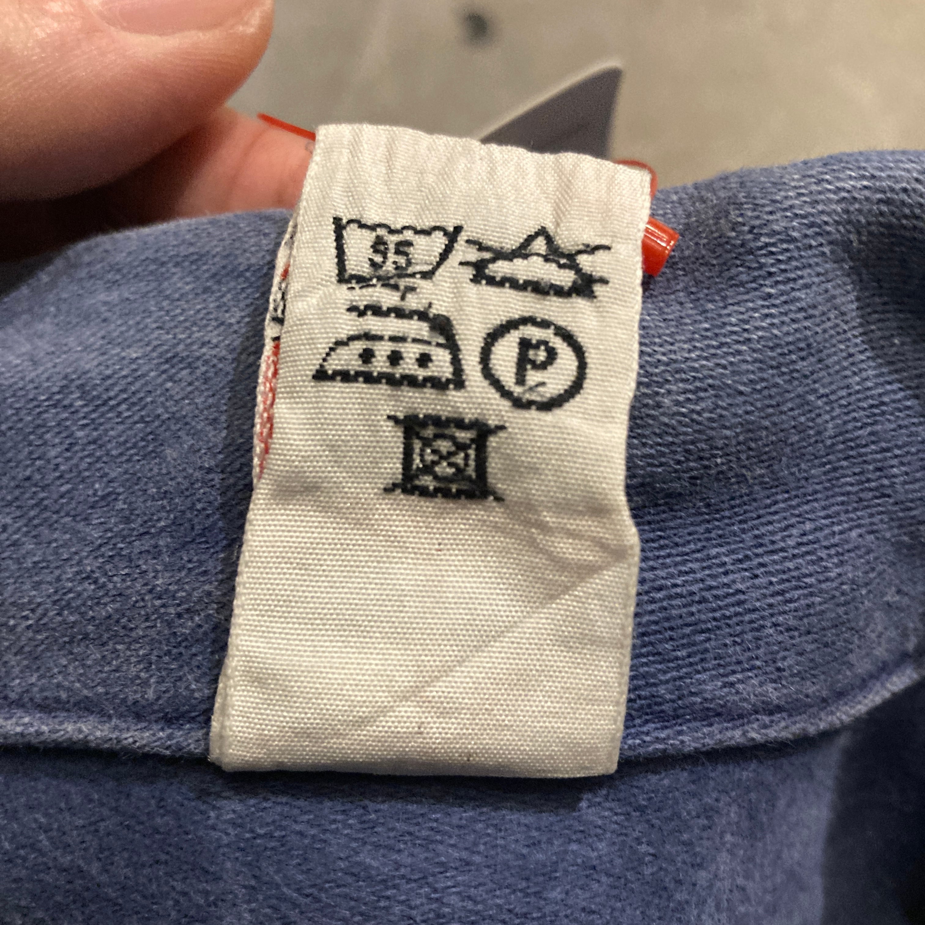 F545】Vintage French Work Jacket ROFA Blue Moleskin Style 56