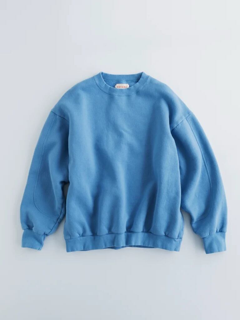 予約商品】MEYAME / 裏起毛切替スウエット | anouk