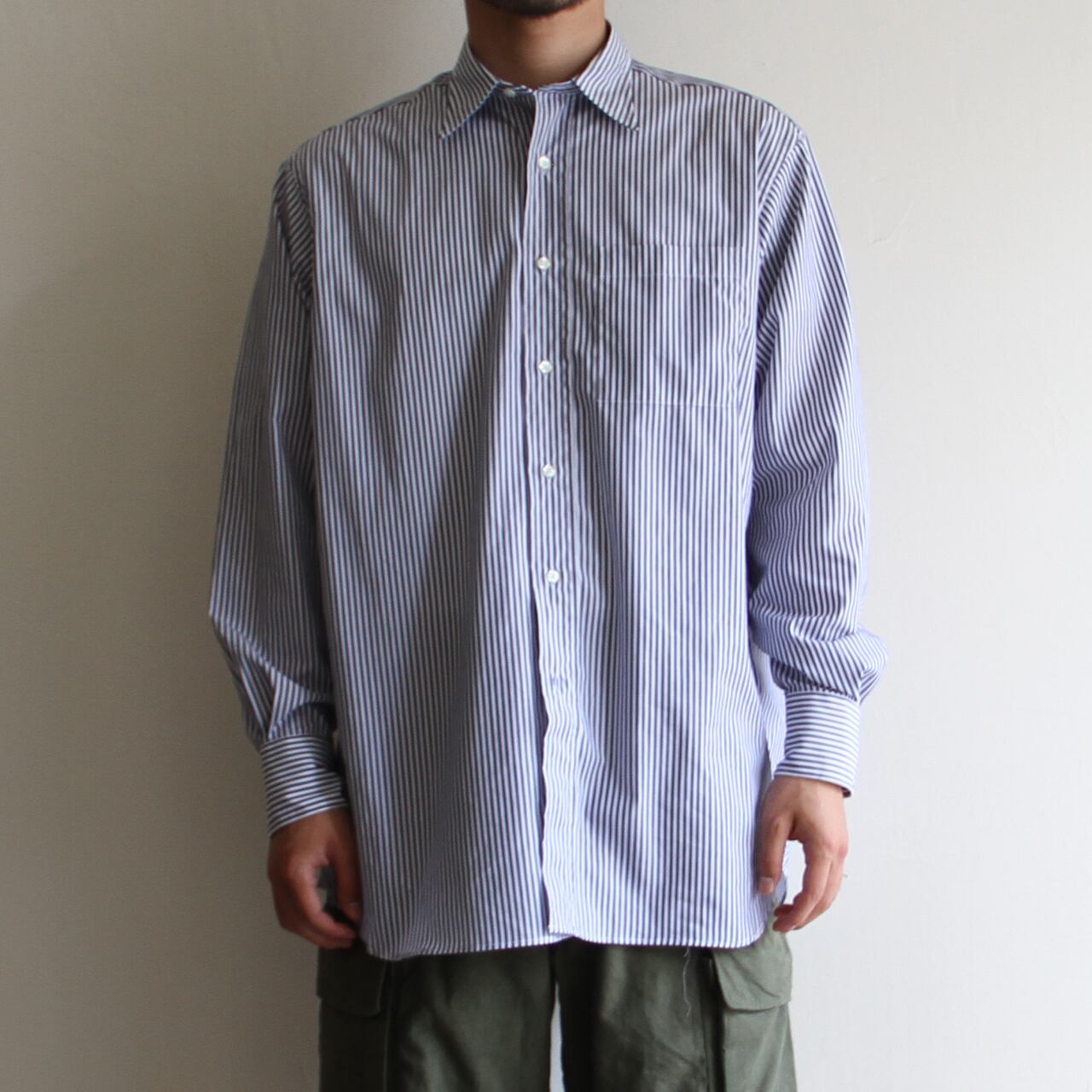 INDIVIDUALIZED SHIRTS【 mens 】Terminal 別注 london stripe shirts
