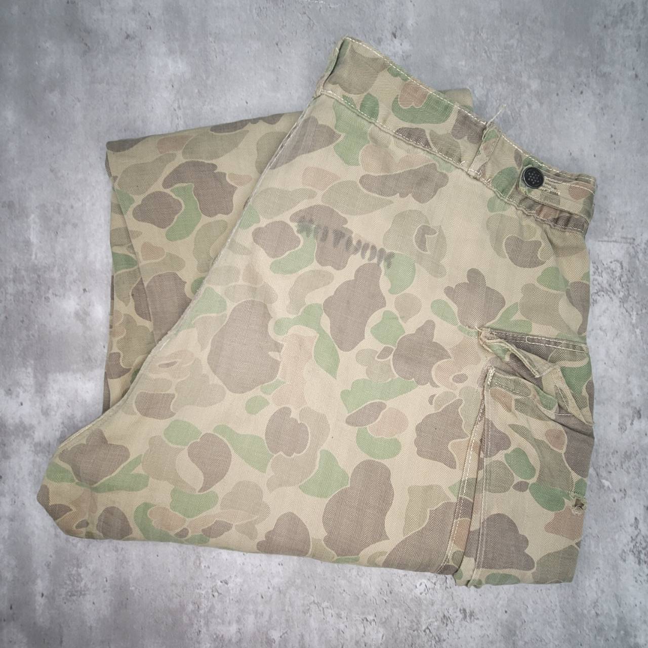 Special】40s usarmy m-43 ダックハンターカモパンツ 50s 民間M43 