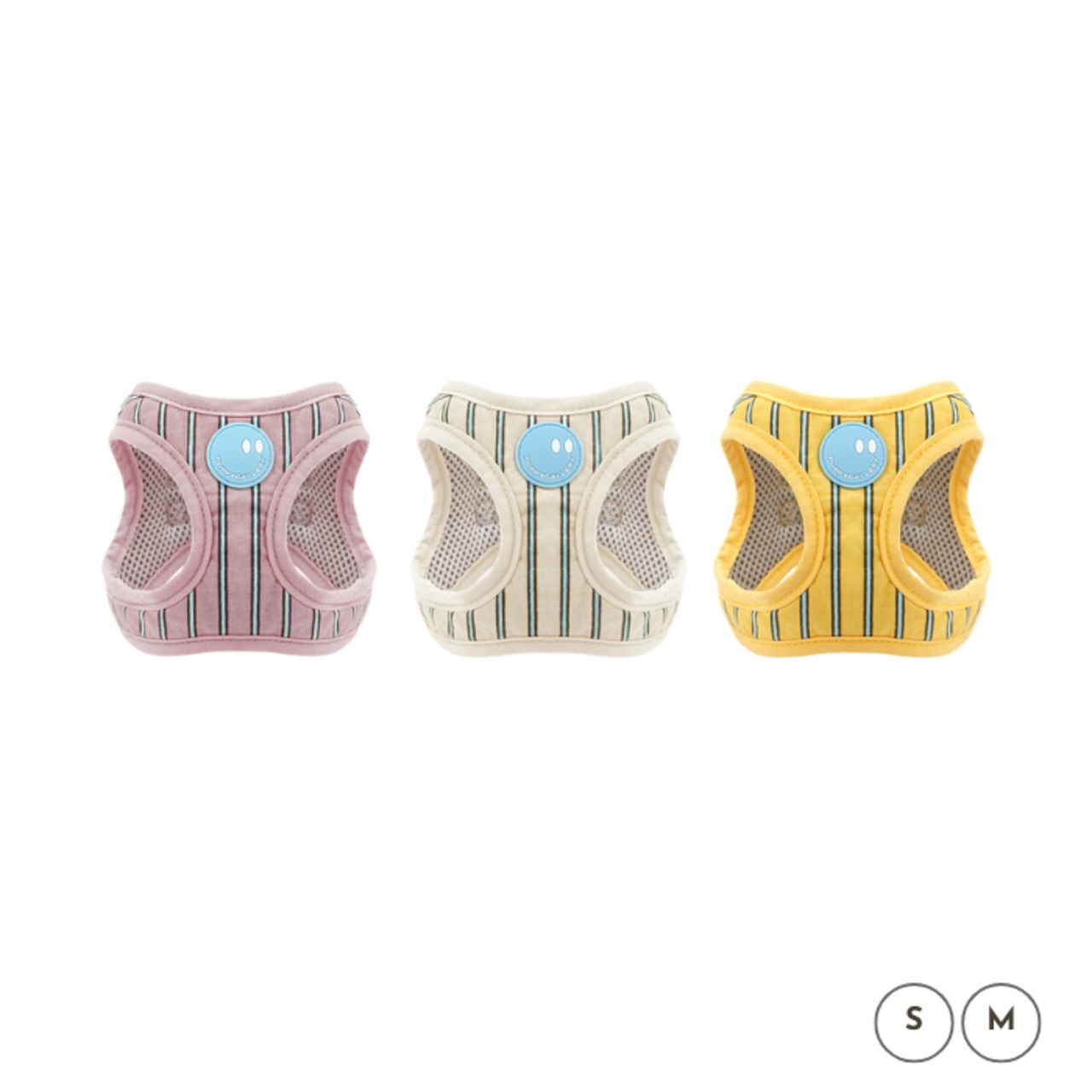 【PUPPYGALLERY公式】ストライプデイジーハーネス S-M