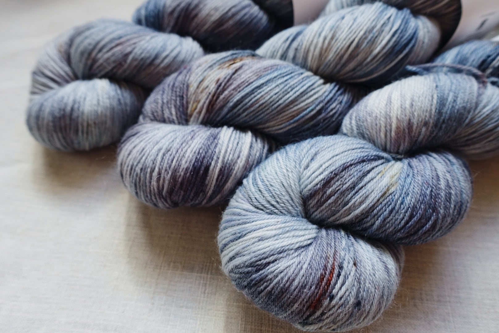 手染め糸]Premium Silk+Wool Sock_Spring Water | 手染め毛糸のYaoskep