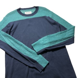 MAISON MARGIELA ① mohair switching knit one piece