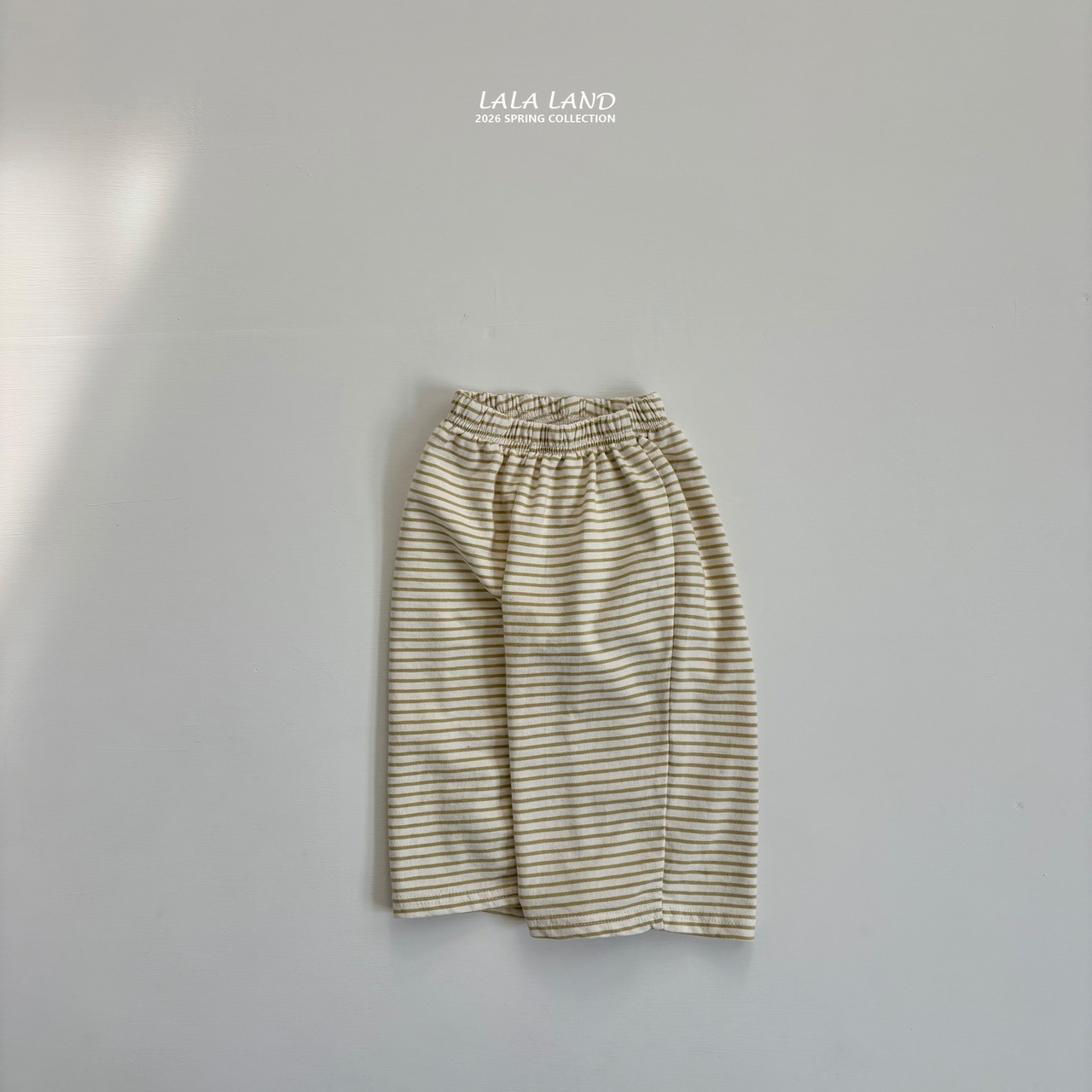 LALALAND 26/SS (Kids)Soft straight pants