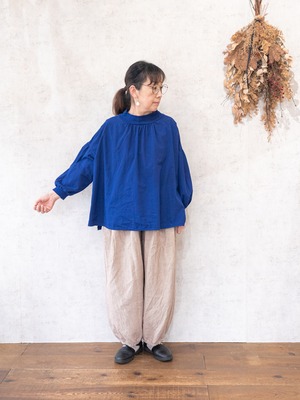 [NATURAL LAUNDRY]ソフテンブロードワイドプルオーバー